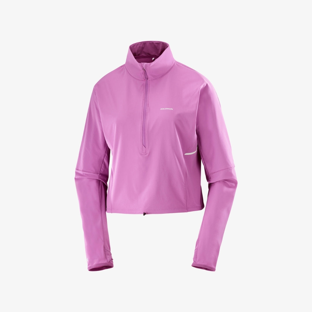 Women's Salomon Sense Aero Hybrid Cropped Pullover – BackRoads