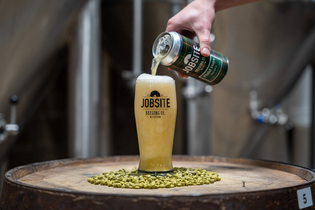 Jobsite Brewing x BackRoads Plaid Days NEIPA