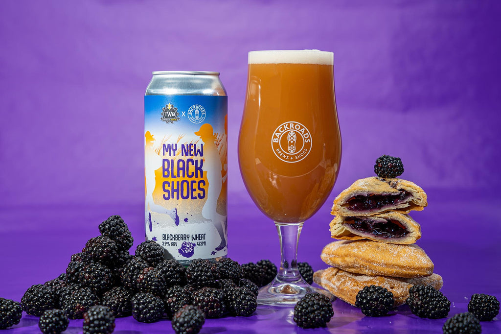 Together We're Bitter x BackRoads My New Black Shoes Blackberry Wheat Launch & Social Run