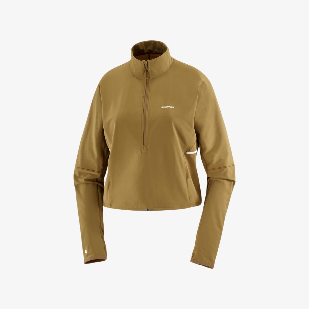 Women's Salomon Sense Aero Hybrid Cropped Pullover – BackRoads