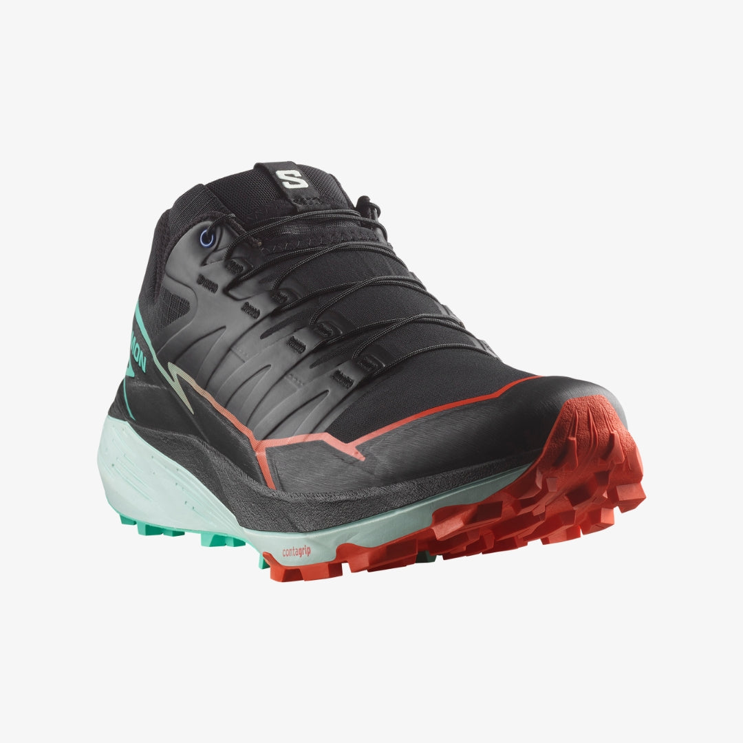 Size 9.5 - Salomon Thundercross Black Cherry Tomato Green Salomon Men main image 4